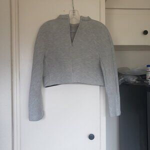 Porenza Schouler Zip up crop top no size (look at measurements)